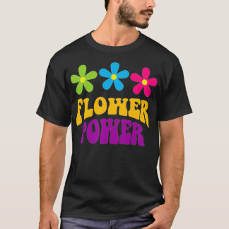 T-shirt Puissance super rétro Vintage 