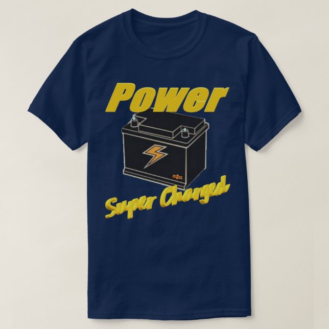 T-shirt PUISSANCE surchargée par mxx (Design devant)