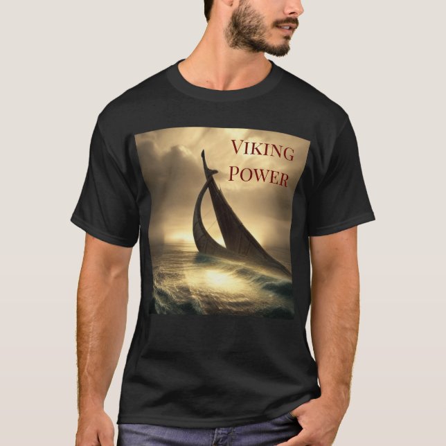 T-shirt Puissance viking (Devant)