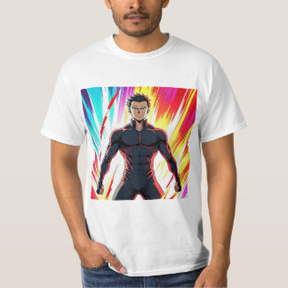 T-shirt Puissante Transformation de Héros d'Anime – Énergi