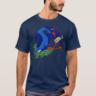 T-shirt Pukeko avec Mobile Phone