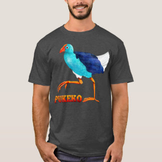 T-shirt Pukeko New Zealand Bird