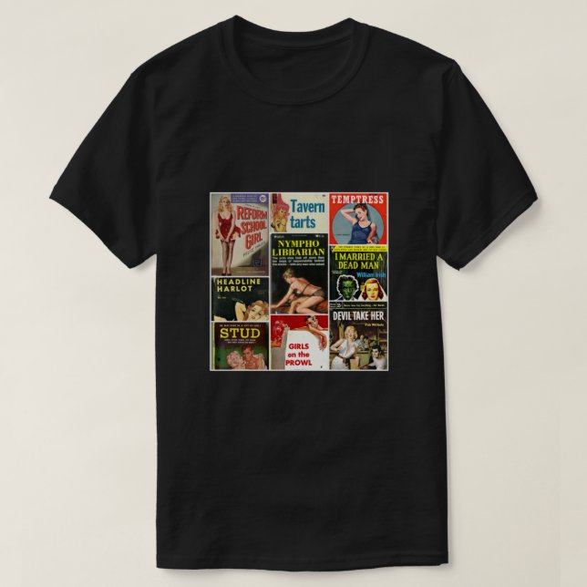 T-shirt Pulp Fiction Dance v7 Classic (Design devant)
