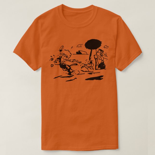 T-shirt Pulp Fiction Jules Krazy Kat Coussin (Design devant)