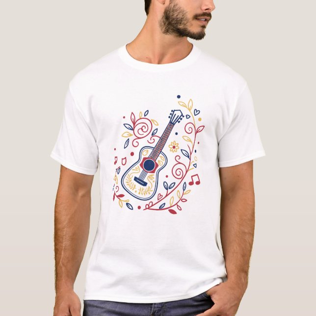 T-shirt "Pulse of the Strings" (Devant)