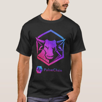 T-Shirt PulseChain (Pulse Chain Crypto Bull)