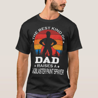 T-shirt Pulvérisateur de peinture de Sandblaster meilleur 