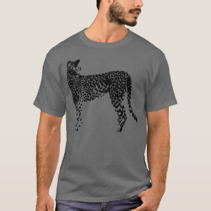 T-shirt Puma guépard fille animal sauvage