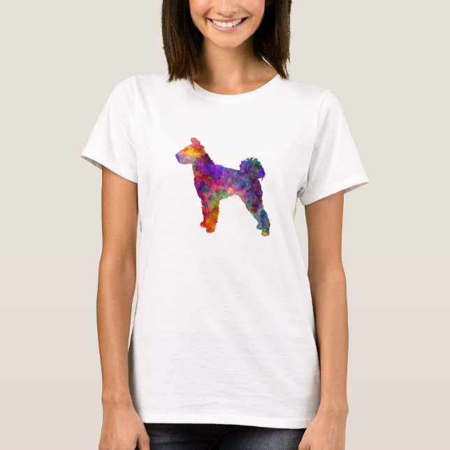 T-shirt Pumi in watercolor 2 (Devant)