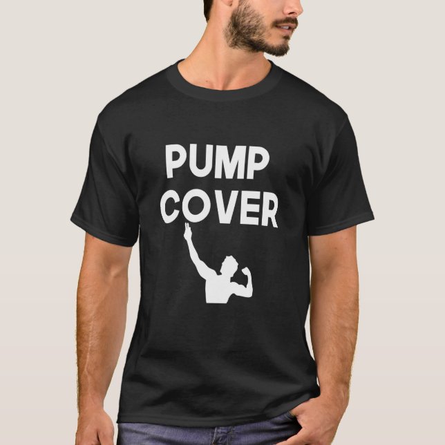 T-shirt Pump Cover Oversized Gym Workout Pump Cover (Devant)
