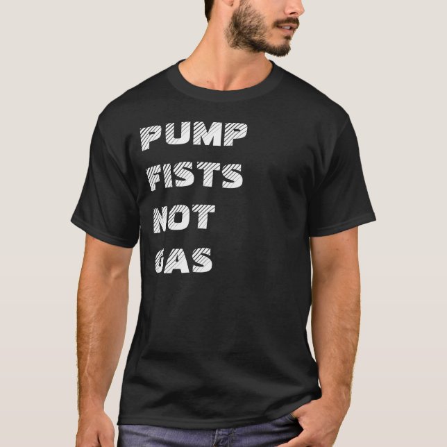 T-SHIRT PUMPFISTSNOTGAS (Devant)