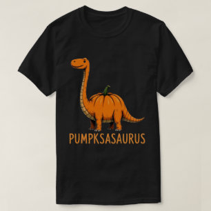 T-shirt Pumpkasaurus Citrouille Dinosaur Funny Halloween