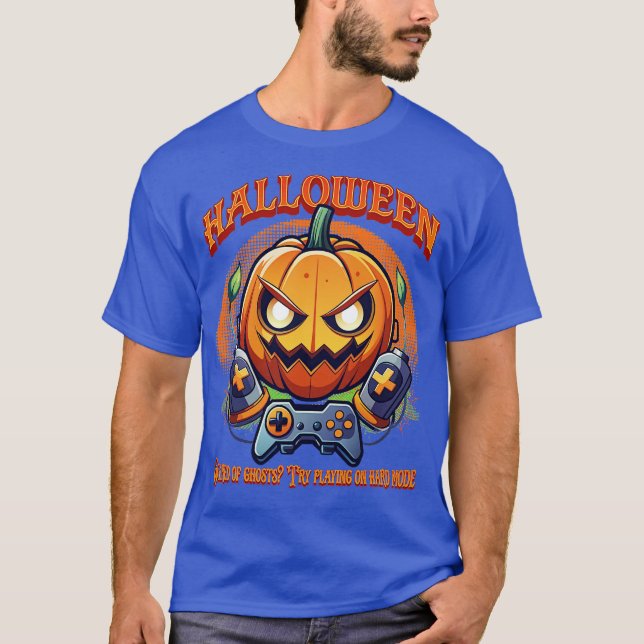 T-shirt Pumpkin Halloween (Devant)