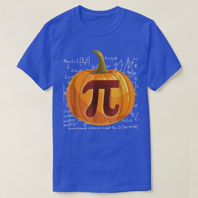 T-shirt Pumpkin Pie Math Pi Day Thanksgiving Funny Hallowe (Design devant)