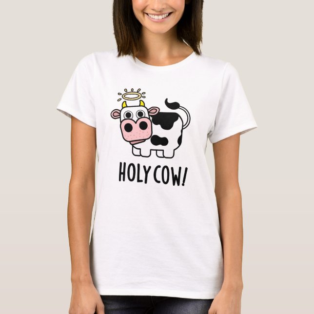 T-shirt Pun d'animal de petite vache (Devant)