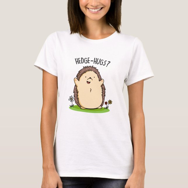 T-shirt Pun de haies-trous amusant (Devant)