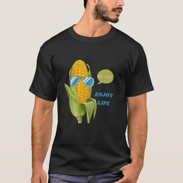 T-shirt Pun de maïs sucré amusant (Devant)