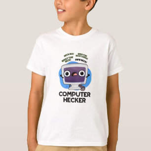 T-shirt Pun de piratage amusant de l'ordinateur