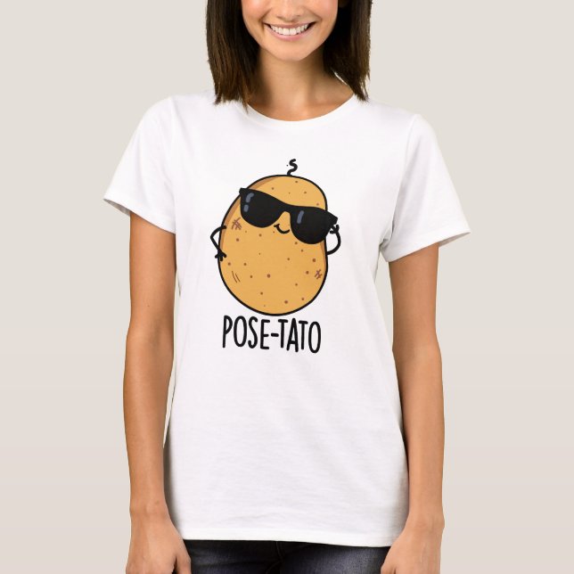 T-shirt Pun de pomme de terre amusant (Devant)