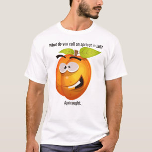 T-shirt Pun Mauvaise plaisanterie Caractère Apricot
