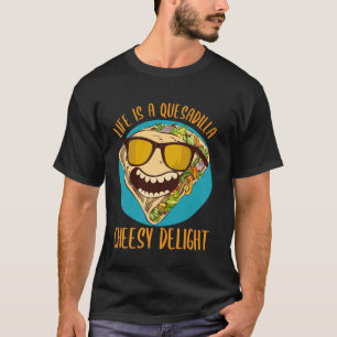 T-shirt Pun Quesadilla Drôle 5 De Mayo Nourriture Mexicain
