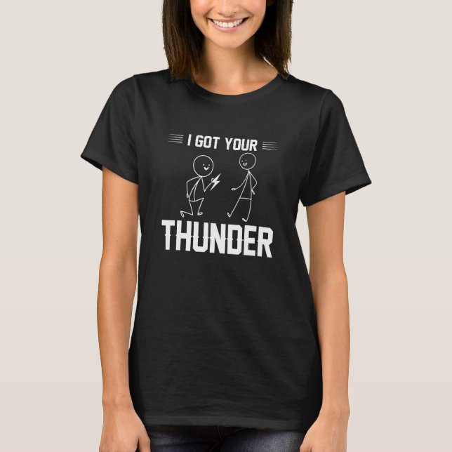 T-shirt Pun Sticks Figure Adult Humor Old Saying Meme Life (Devant)