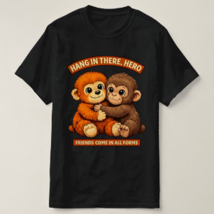 T-shirt Punch-kun Modèle de singe Classique - Amitié