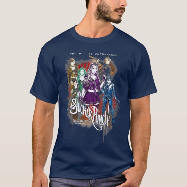 T-shirt Punch Sucker non préparé (Devant)