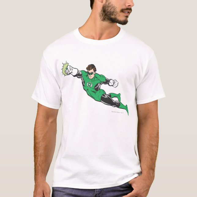 T-shirt Punches à lanternes vertes (Devant)