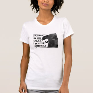 T-shirt Punissez le CONTRAT pas la RACE - droites de