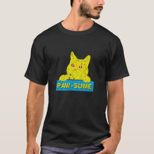 T-shirt Punition de chat géniale