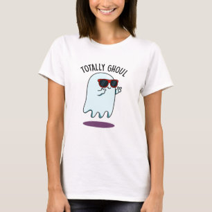 T-shirt Punition de fantôme d'Halloween totalement cool et