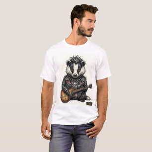 T-shirt Punk Badger "ALEXA" – 3D Edge Double Face