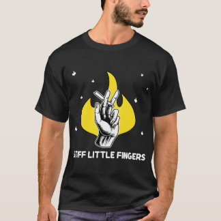 T-shirt Punk de doigts rigides