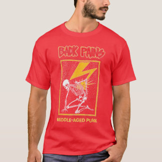 T-shirt Punk moyen âge des douleurs dorsales
