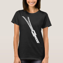 PUNK MY ZIPPER LADIES TEE - SHIRT