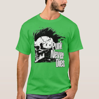 T-shirt Punk ne meurt jamais