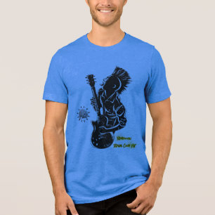 T-Shirt Punk RebellionRosesClub78  Tri-Blend Shirt