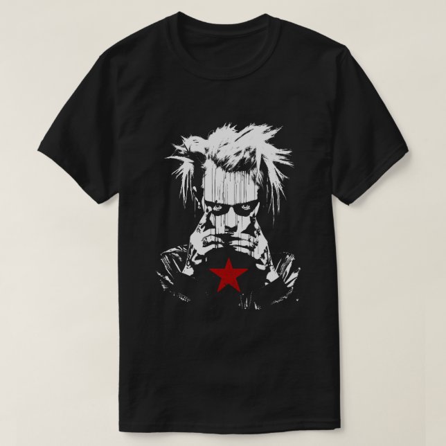 T-shirt Punk Rock Girl Street Art Graffiti Y2K Esthétique (Design devant)