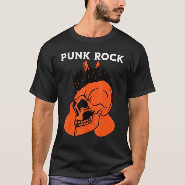 T-shirt Punk Rock Music Punks Punkrocker Punk 13 (Devant)