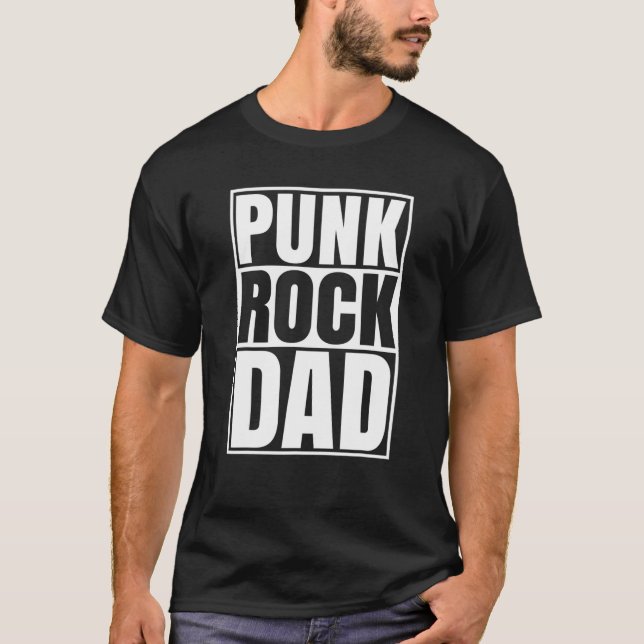 T-shirt Punk Rock Papa Tattoos Punker Rocker Ska Band Fao (Devant)