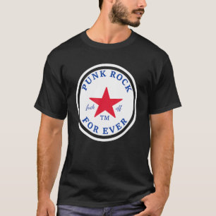 T-shirt Punk Rock Pour Ever Rock N Roll Punk Rock