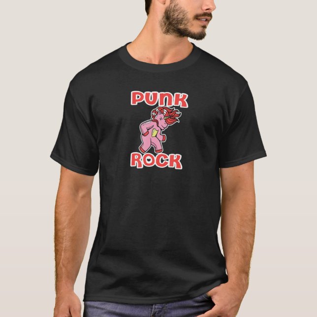 T-shirt Punk rock punk rock rock rocker (Devant)