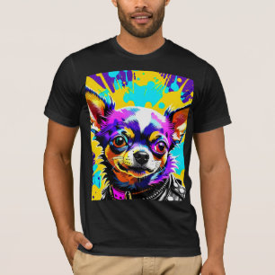 T-SHIRT PUNK ROCKER CHIHUAHUA