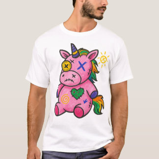 T-shirt Punkicorn — Triste & Doux