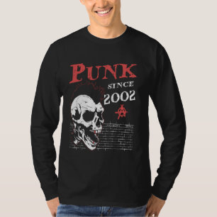 T-shirt Punks Not Dead, 22 ans et punk, Punk