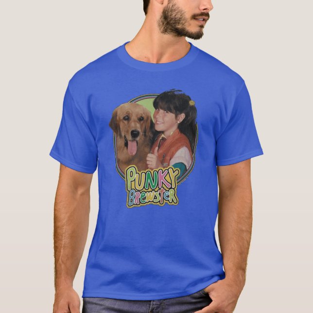 T-shirt PUNKY brewster n dog boy (Devant)