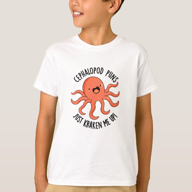 T-shirt Puns De Céphalopod Juste Me Rassembler Drôle Anima (Devant)