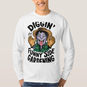 T-shirt Puns de jardinage : Diggin' le côté amusant de Gar