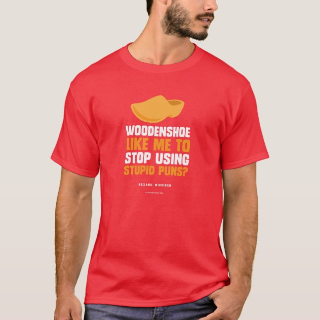 T-shirt Puns néerlandais (Devant)